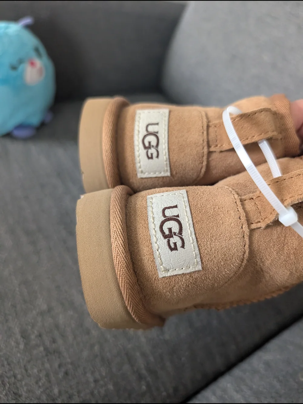 UGG Kids Chestnut Suede Classic Short Boot